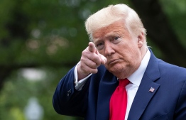 "We were going to do it in September", said US President Donald Trump, discussing the likelihood of holding a G7 summit in the states post-election. PHOTO: AFP