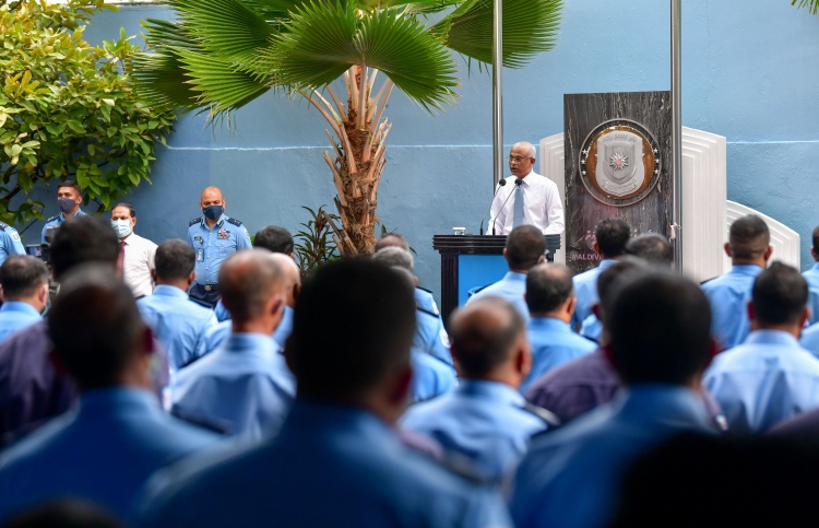 އިސްލާހަށް ފާސްކުރި ފުލުހުންގެ ބިލް ތަސްދީގުކުރައްވައިފި