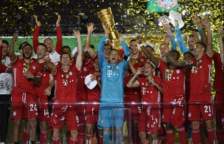 Neuer says Bayern 'hungry' for treble after Cup triumph ...