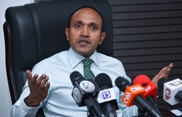 President Yameen Lawyers Press Jameel