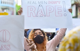 A previous protest that ignited following the rape of a minor--