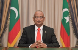 President Ibrahi Mohamed Solih. PHOTO: PRESIDENT'S OFFICE
