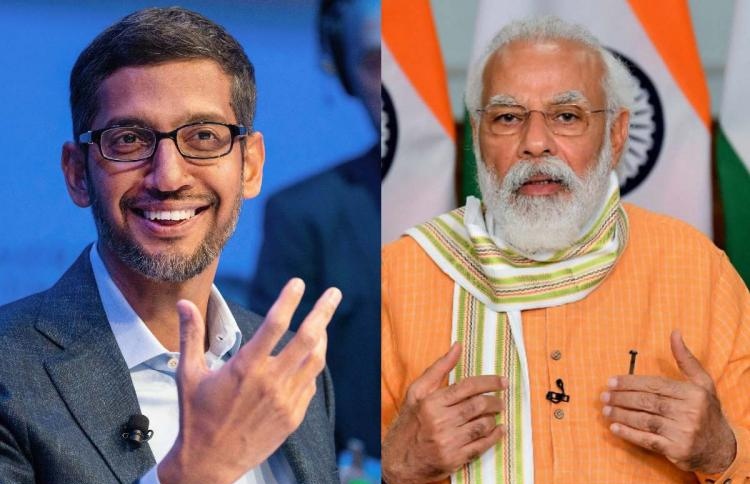 ގޫގުލް އިން އިންޑިއާ އަށް 10 ބިލިއަނުގެ އިންވެސްޓްމަންޓެއް