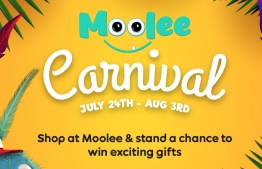 Ooredoo Maldives' e-commerce platform 'Moolee' announced a digital carnival to celebrate Independence Day and the Eid al-Adha holidays, from July 24 till August 3. PHOTO/OOREDOO MALDIVES