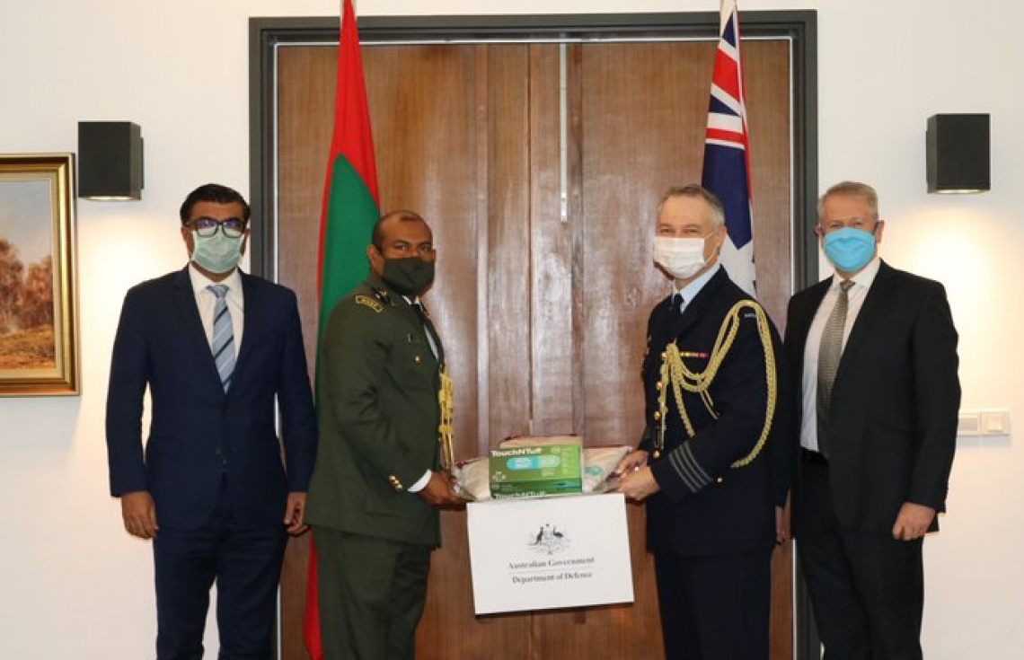Australia donates PPE worth MVR 1.8 million to Maldives