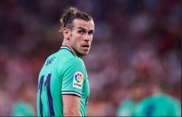 Gareth Bale has two years left on his Real contract, but there appears little chance he will force his way into the manager's plans. PHOTO: AFP