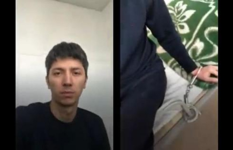 ޗައިނާގެ ޖަލަކުން ވީގޫރް މީހަކު ކުރި ވީޑިއޯއެއް ނެރެފި