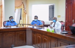 Police share fears over allowing citizens previous freedoms, at the meeting held by  Parliamentary Committee on National Security and Foreign Relations, with the attendance of Home Minister Imran. PHOTO: MAJILIS