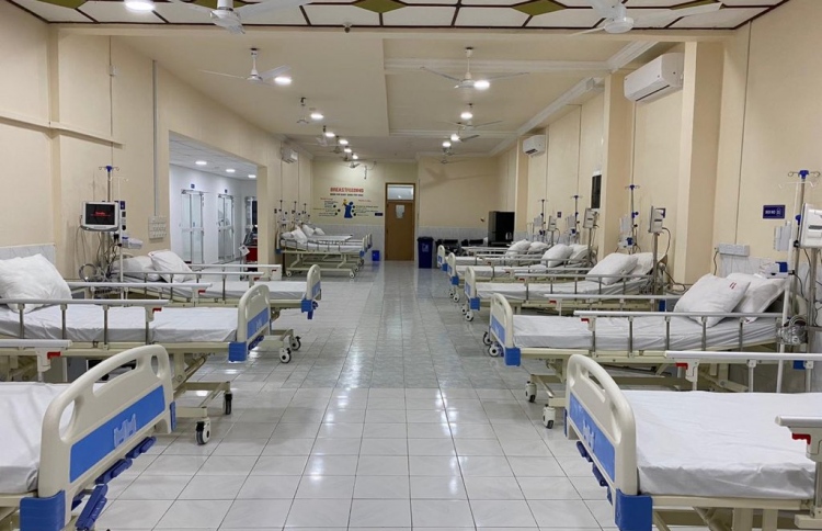 ހާލުގައި ޖެހުނު މީހުންގެ ވަގުތީ ތަނަކަށް ކޮވިޑް ވިލެޖް