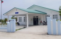 A health center in a local island; these centers will come under the mandate of Maldives Health Service (MHS)--