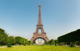 (FILE): The Eiffel Tower is a wrought-iron lattice tower on the Champ de Mars and one of France's especially Paris' most recognizable landmarks. Photo: AFP