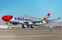 Switzerland is scheduled to resume flights to Maldives. PHOTO: EDELWEISS AIR
