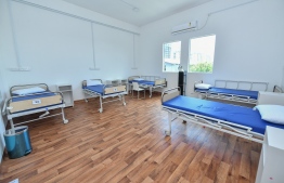 (FILE) A photo of Hulhumale' Medical Facility (HMF) captured in September, 2020: HMF can accommodate 270 patients at full capacity -- Photo: Nishan Ali/ Mihaaru