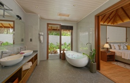 The interior of the newly launched 'Baros Residence'. PHOTO: BAROS MALDIVES