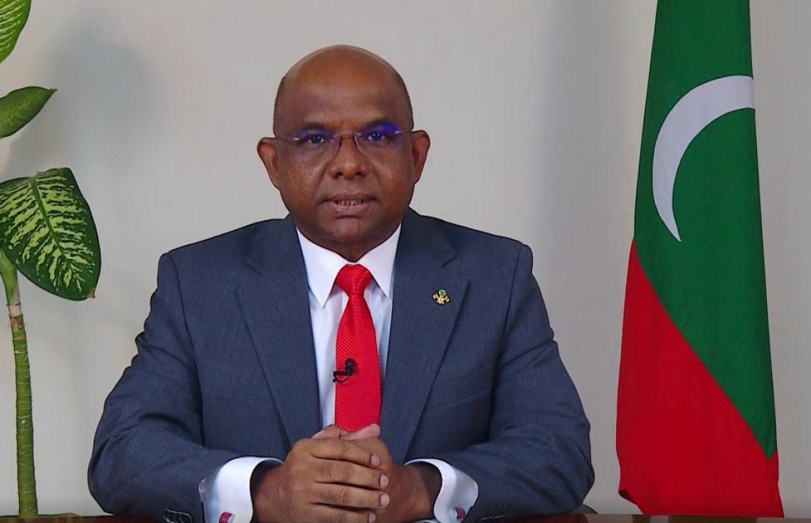 Оон считает. Председатель Генеральной Ассамблеи Абдулла Шахид. Абдулла Шахид ООН. Глава Мальдивского МИД Абдулла Шахид.. Председатель ООН.