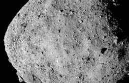 The asteroid Bennu, as photographed by OSIRIS-REx, on December 2, 2018 HO NASA/Goddard/University of Arizona/AFP/File