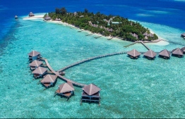 An aerial view of Adaaran Rannalhi in Maldives -- Photo: Adaaran