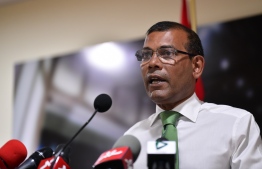 Speaker of Parliament Mohamed Nasheed. PHOTO: NISHAN ALI / MIHAARU