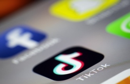 (FILES) This file photo illustration taken on December 14, 2018 shows the logo of the application TikTok in Paris. China's app makers are having to be agile in a world where key markets have turned hostile to their country's tech.
Joël SAGET / AFP