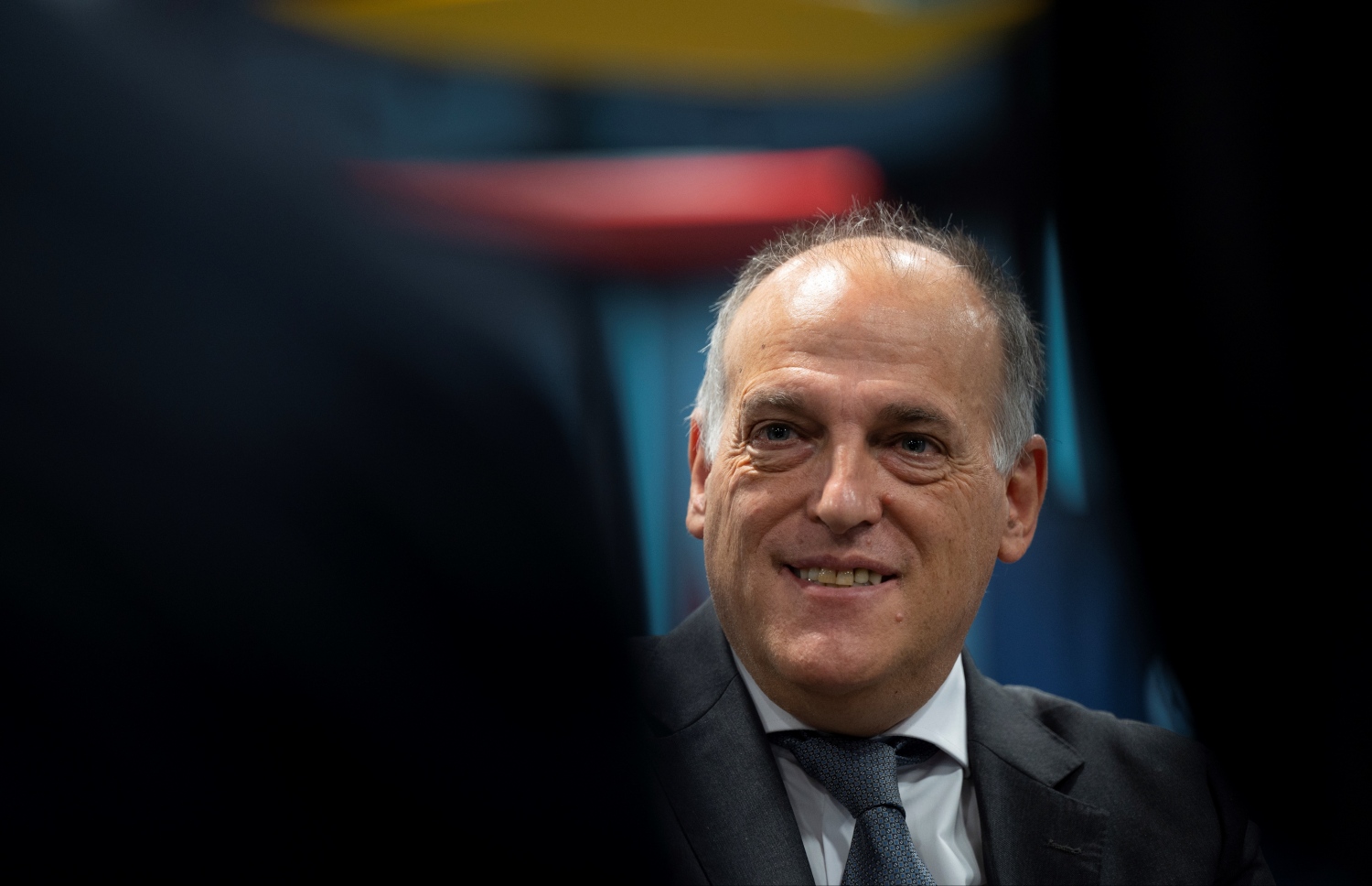 ލަލީގާގެ ރައީސް ހަވިއޭ ޓެބާސް އިންޓަވިއުދެނީ. -- ފޮޓޯ: އޭއެފްޕީ