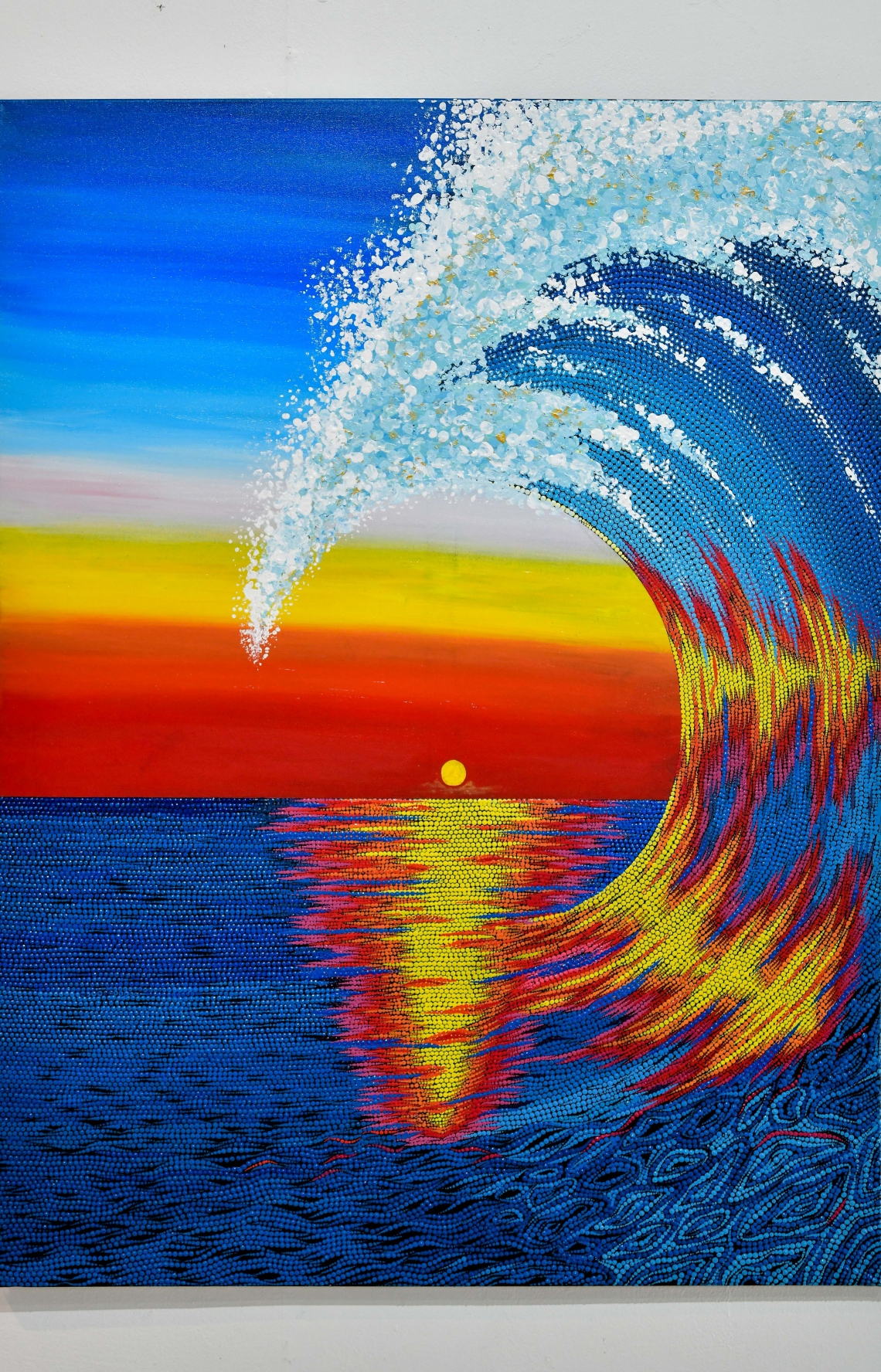 މާލެ: އޮކްޓޯބަރު 26، 2020: ދިވެހި ފަންނުވެރިންގެ ހުނަރު ދައްކާލުމަށް ނެޝަނަލް އާޓު ގެލެރީގައި ބޭއްވި 'އަންވެއިލިން ވިޝަންސް" މައުރަޒު.-- ފޮޓޯ: ނިޝާން އަލީ /މިހާރު