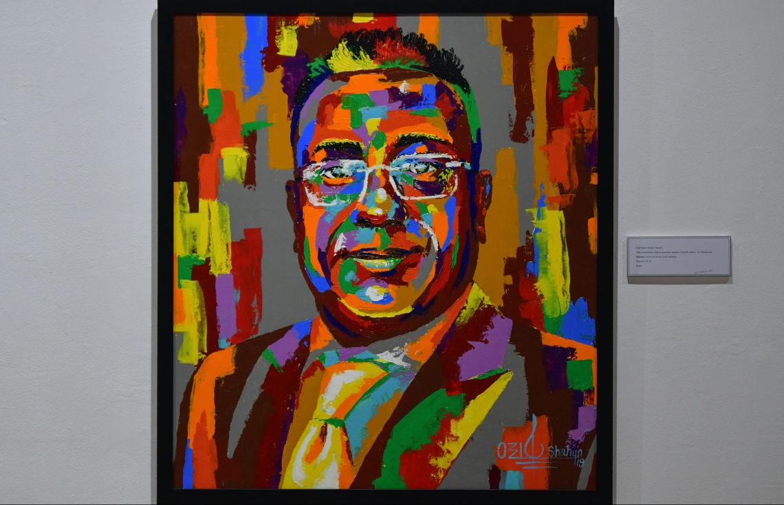 މާލެ: އޮކްޓޯބަރު 26، 2020: ދިވެހި ފަންނުވެރިންގެ ހުނަރު ދައްކާލުމަށް ނެޝަނަލް އާޓު ގެލެރީގައި ބޭއްވި 'އަންވެއިލިން ވިޝަންސް" މައުރަޒު.-- ފޮޓޯ: ނިޝާން އަލީ /މިހާރު