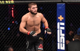 MMA world lightweight champion Khabib Nurmagomedov announced his shock retirement from the sport on October 24, 2020. PHOTO/GETTY IMAGES
