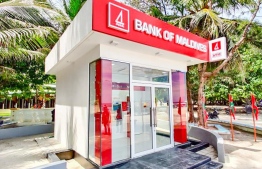 The Self Service Banking Centre established by Bank of Maldives in AA.Thoddoo. PHOTO/BML