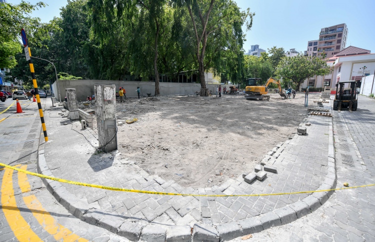 މާލޭގެ އެންމެ ބޮޑު ޕާކިން ޒޯން ދަރުމަވަންތަ ބިމުގައި