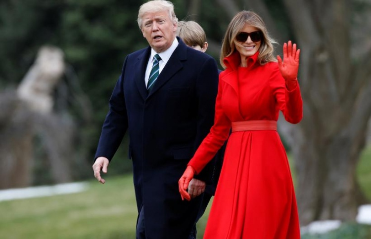 ޓްރަމްޕްގެ ގާތުން މެލާނިއާ ވަރިވަނީ؟