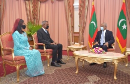President Solih appoints new High Commissioners to Singapore and Bangladesh on November 15, 2020. PHOTO/PRESIDENT'S OFFICE