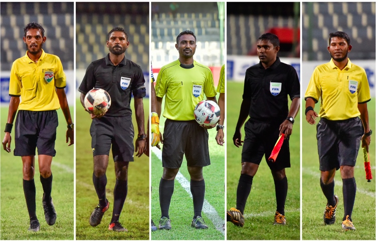 ފީފާ ބެޖް ލިބޭ ދިވެހި ރެފްރީން ކަނޑައަޅައިފި