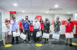 BML employees amid a sign language activity. PHOTO: BML