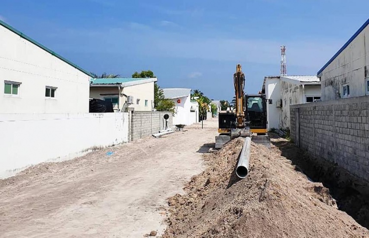 ހަނިމާދޫގެ މަގުތަކުގެ 70 ޕަސެންޓު ނިމިއްޖެ