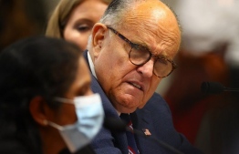 Donald Trump said Sunday his personal lawyer Rudy Giuliani has tested positive for Covid-19, the latest member of the president's inner circle -- where mask wearing is rare -- to contract the disease.