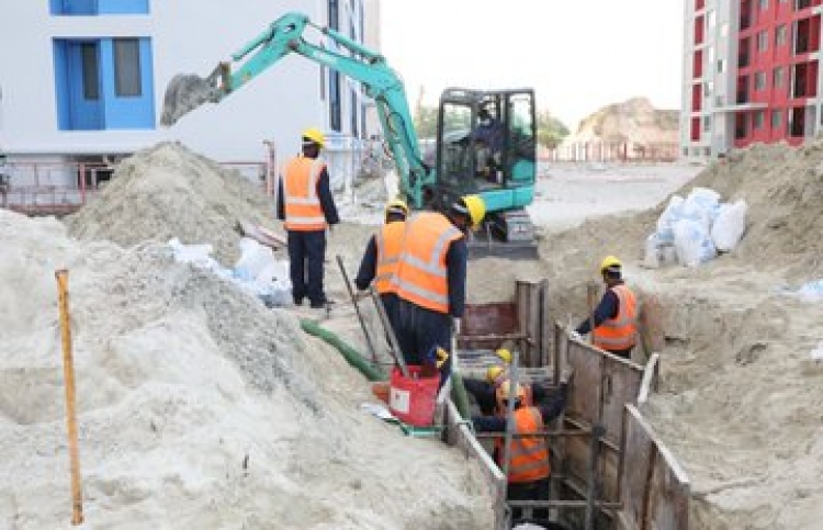 ހިޔާ ފްލެޓުތަކުގެ ފެނާއި ނަރުދަމާގެ މަސައްކަތް ނިމެނީ