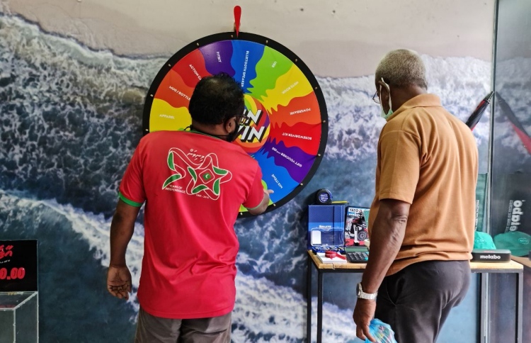 ވެލިގާގެ "އާ ފެށުމަކަށް" އެއް ލައްކަ ރުފިޔާ