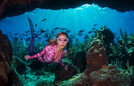 Free diving champion Beth Neale will be hosting workshops at LUX* South Ari Atoll. PHOTO: LUX* SOUTH ARI