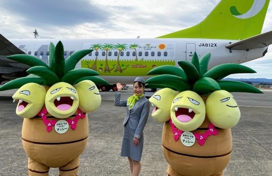 ޓޫރިޒަމް ޕްރޮމޯޝަނަށް އެއާލައިނެއް ޕޯކެމަން ތީމަށް