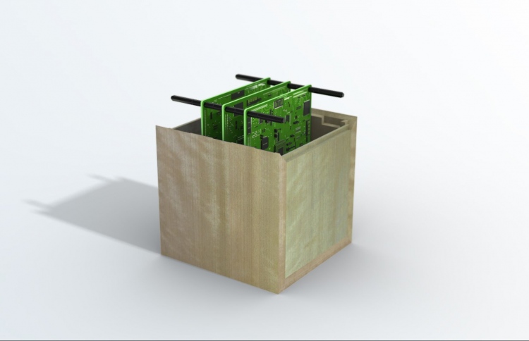 ޖަޕާނުން ލަކުޑި ސެޓެލައިޓް ހަދަނީ