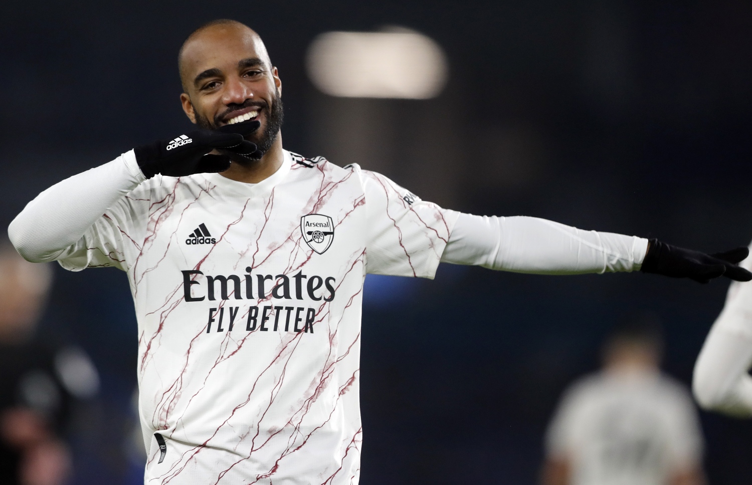 އާސެނަލްގެ ލަކަޒޭޓް ގޯލު ޖެހުމަށް ފަހު އުފާފާޅުކުރަނީ. -- ފޮޓޯ: އޭއެފްޕީ