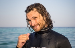 Harry Chamas, a professional freediving coach. PHOTO/FREEDIVE KELAA