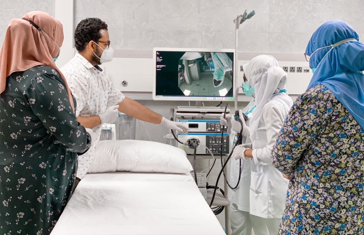 އައްޑޫގައި އެންޑޮސްކޮޕީގެ ހިދުމަތް ފަށައިފި