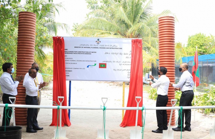 ގޮއިދޫގެ ފެނާއި ނަރުދަމާގެ އަމަލީ މަސައްކަތް ފަށައިފި