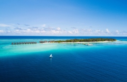 An areal photo of Summer Island Maldives. PHOTO: ATOLL COMMUNICATIONS