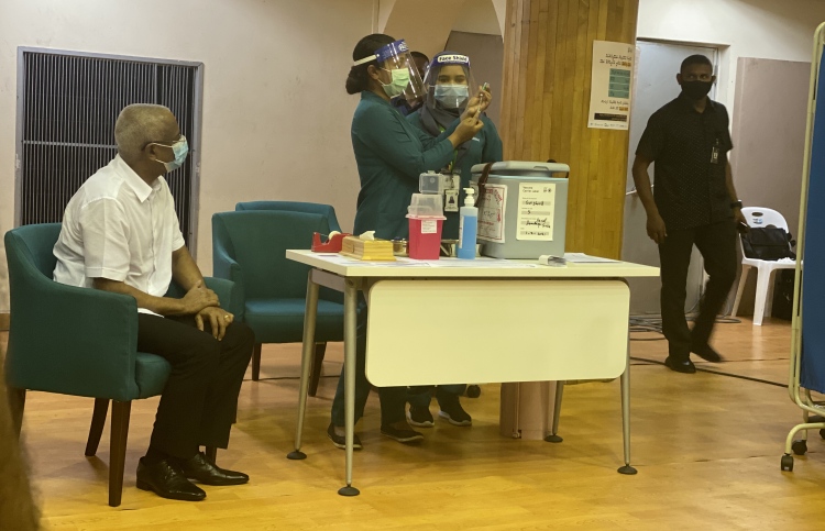 ރައީސް ޖެއްސެވީ ކޮވިޝީލްޑް ވެކްސިން، ފައިޒާއެއް ނޫން