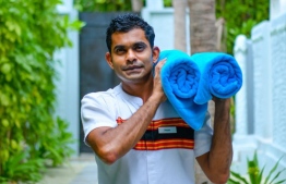 Resort staff, exposed to tourists from foreign countries, will receive vaccine doses with the people included in the high-risk category, says Minister of Tourism Dr Abdulla Mausoom. PHOTO: MIHAARU