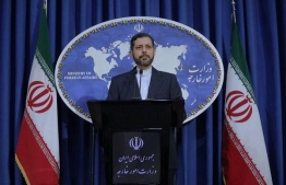 Iran's foreign ministry spokesman Saeed Khatibzadeh. PHOTO: TEHRAN TIMES