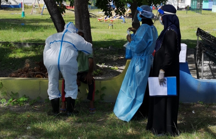 އައްޑޫގައި ކޮވިޑްގެ ކޭސްތަކަށް ދަށްވުމެއް