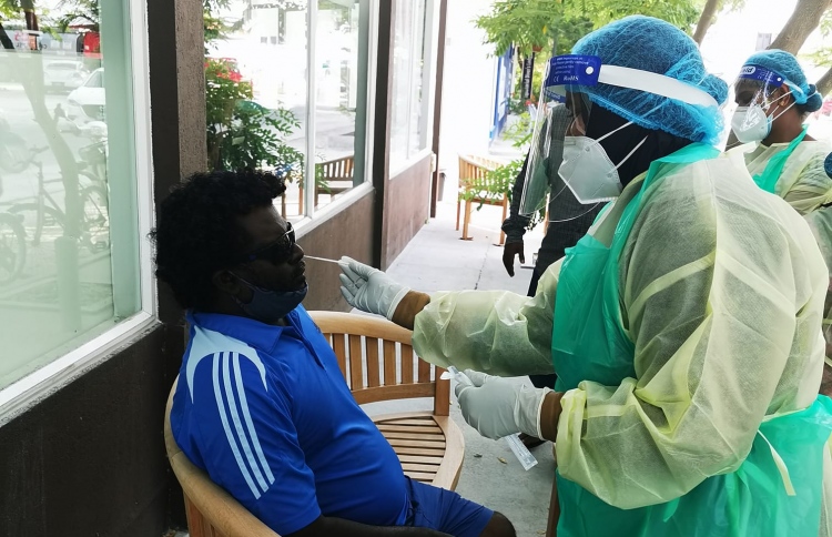 އައްޑޫގައި ކޮވިޑް ފެތުރުން ކޮންޓްރޯލް ވެއްޖެ